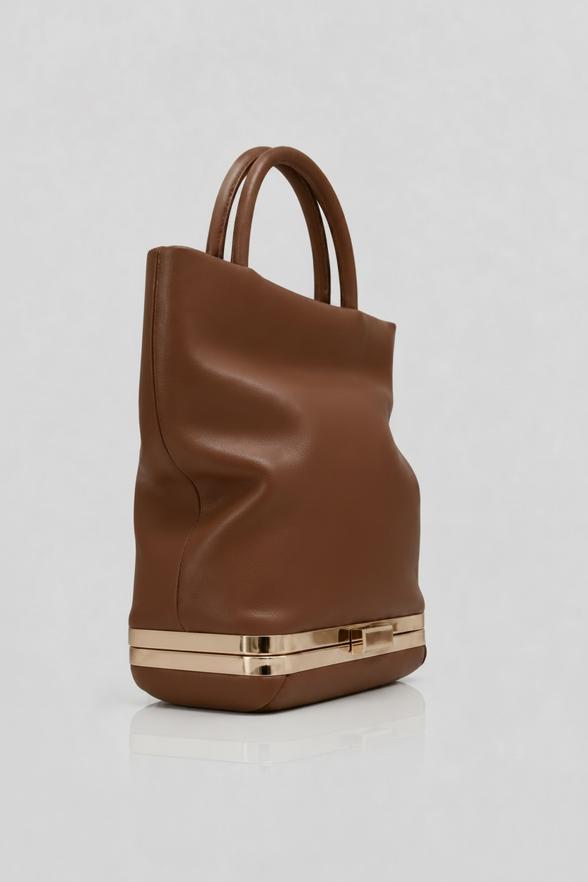 Hulet Mini Tote- Cognac