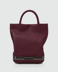 Hulet Mini Tote- Burgundy