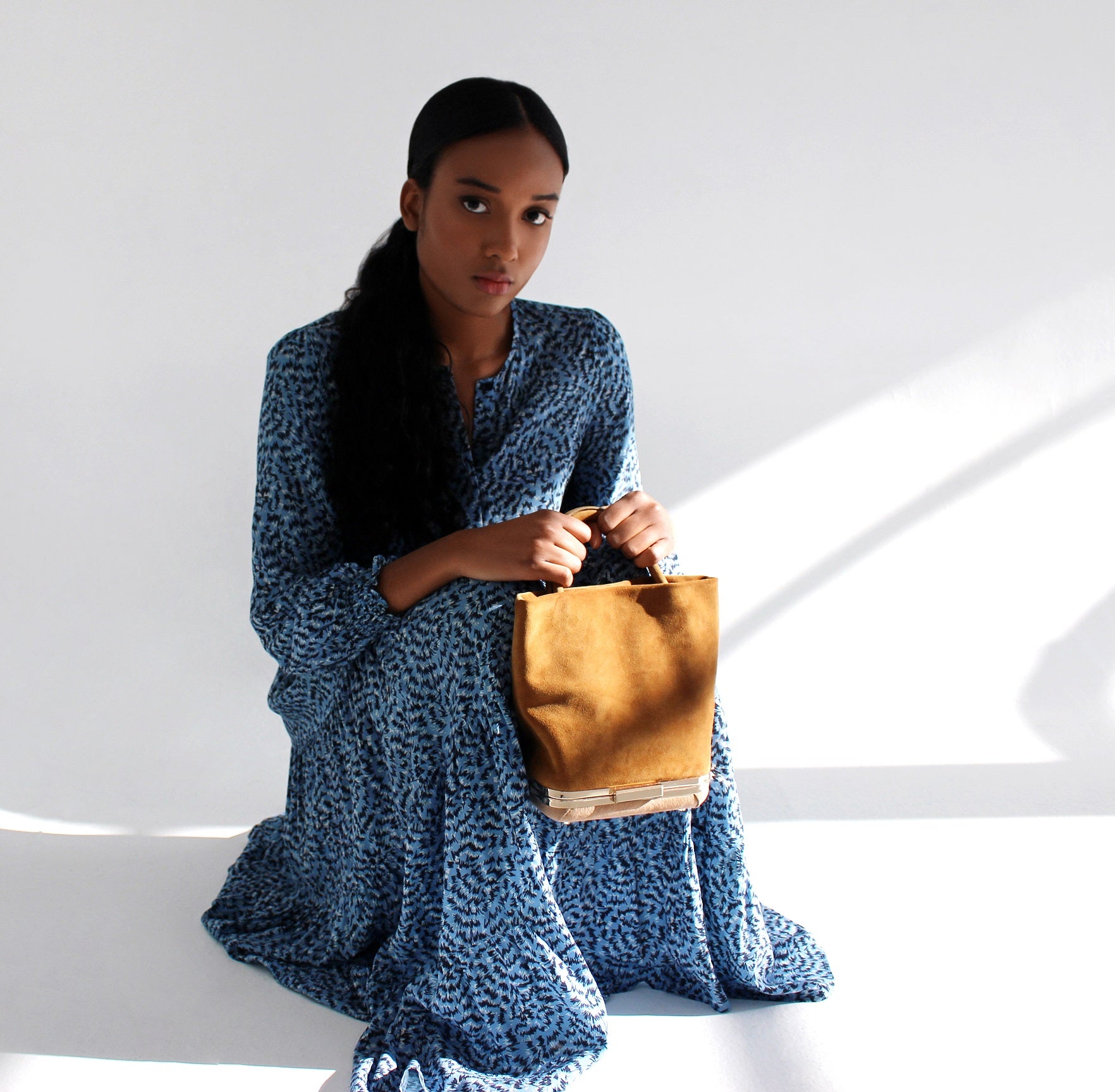 HULET Mini Tote-Suede