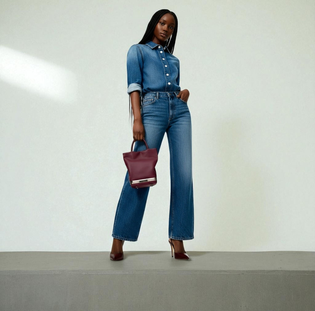 Hulet Mini Tote- Burgundy
