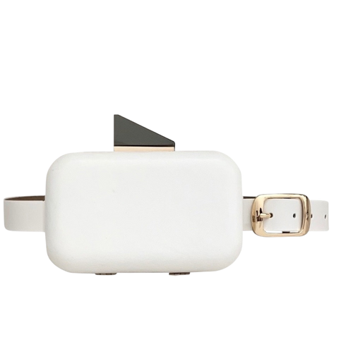 CAMILLE Belt Bag-White