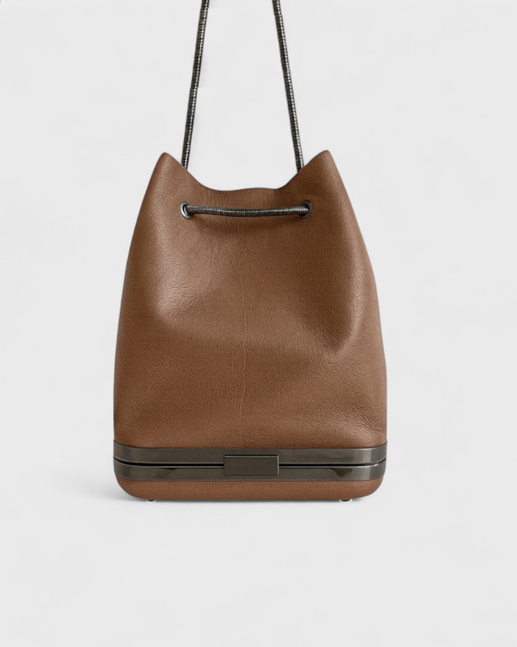 Hulet Drawstring- Cognac – Kesmara