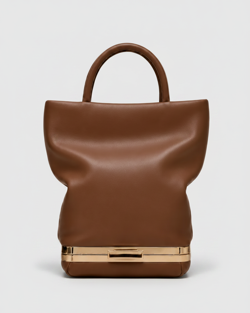 Hulet Mini Tote- Cognac