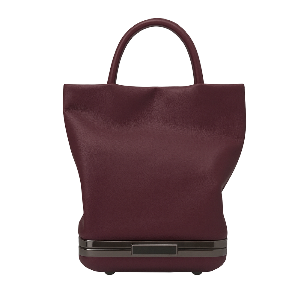 HULET Mini Tote- Burgundy