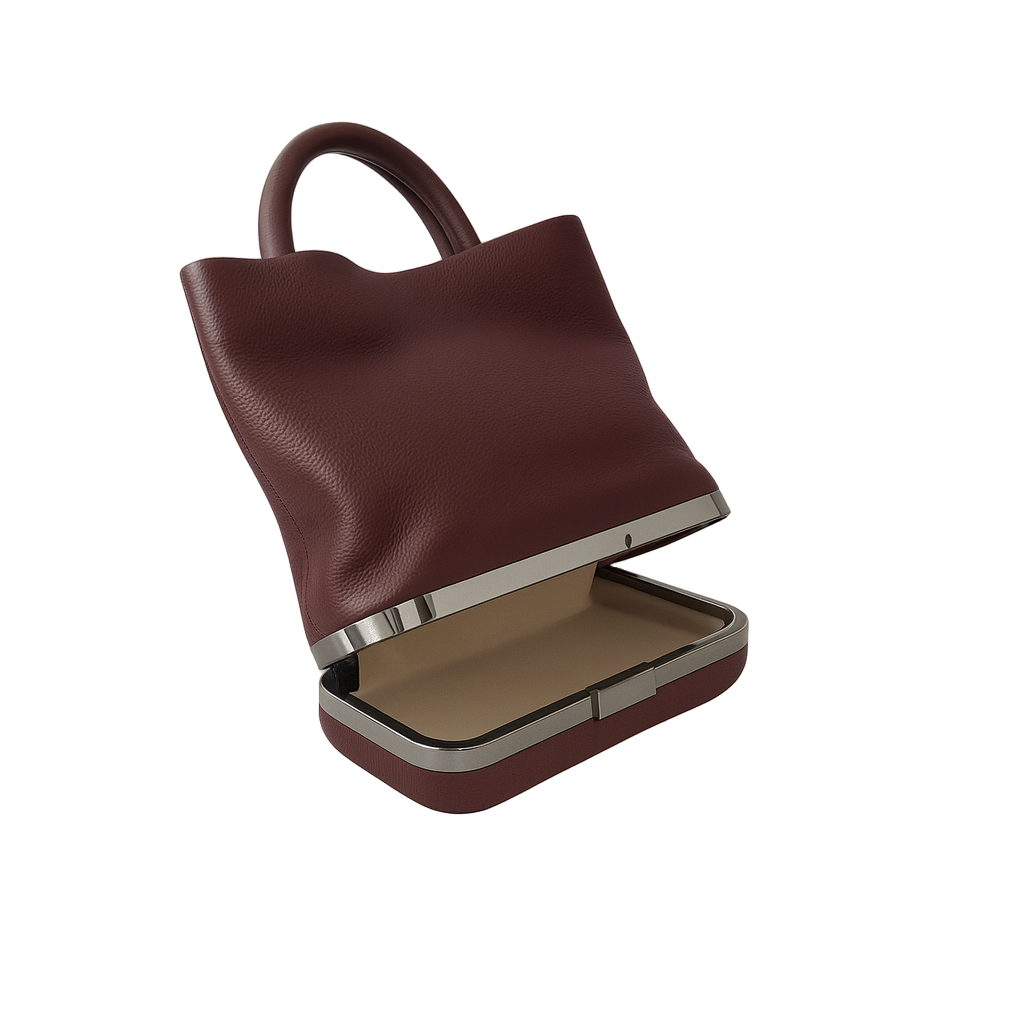 HULET Mini Tote- Burgundy