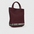 Hulet Mini Tote- Burgundy