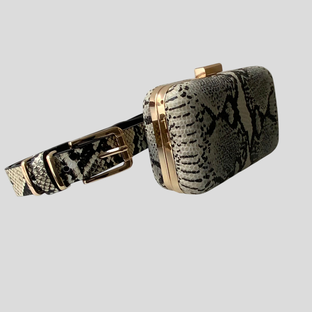 CAMILLE Belt Bag-Gray