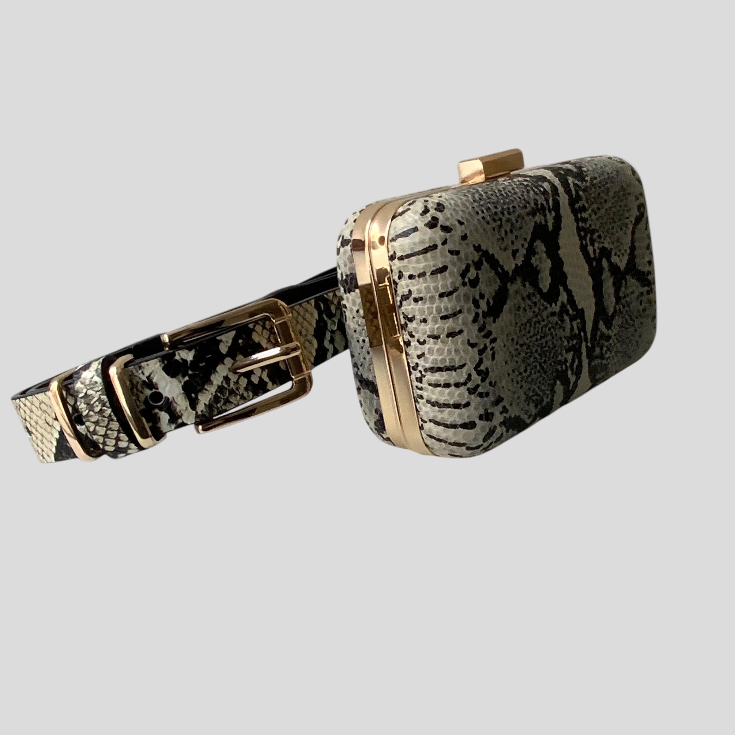 CAMILLE Belt Bag-Gray