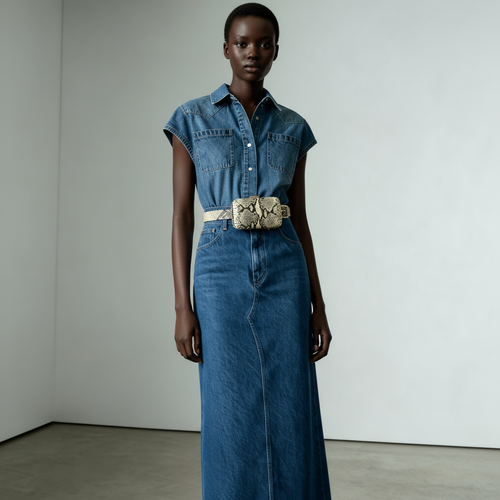 CAMILLE Belt Bag-Gray