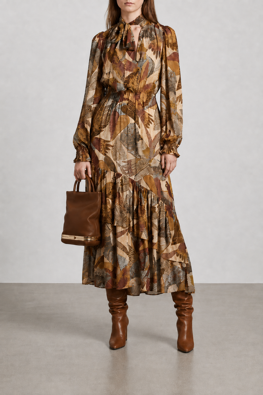 Hulet Mini Tote- Cognac
