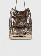 Hulet Drawstring-Silver print