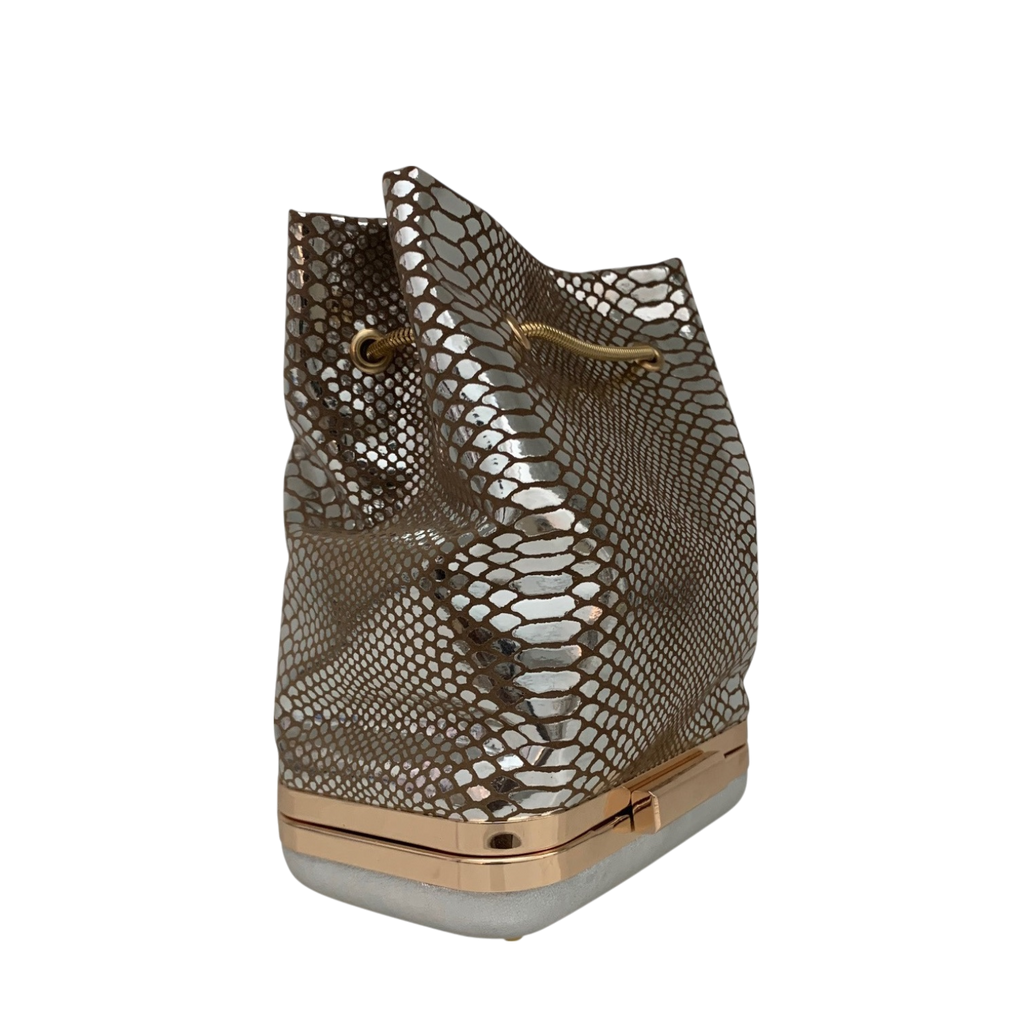 Hulet Drawstring-Silver print
